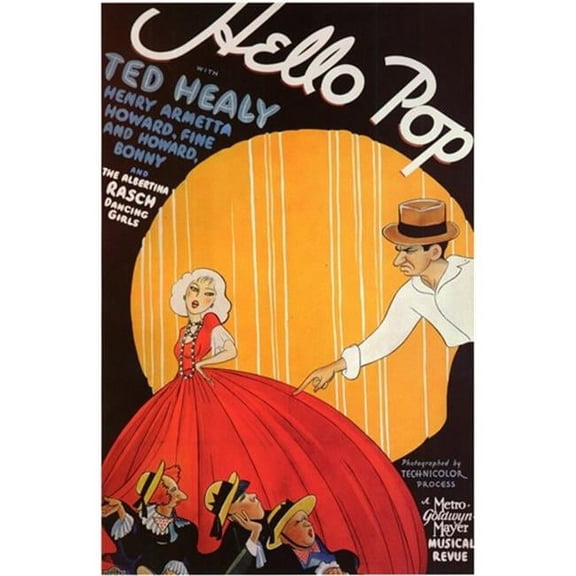 Posterazzi MOV198362 Hello Pop Movie Poster - 11 x 17 in.