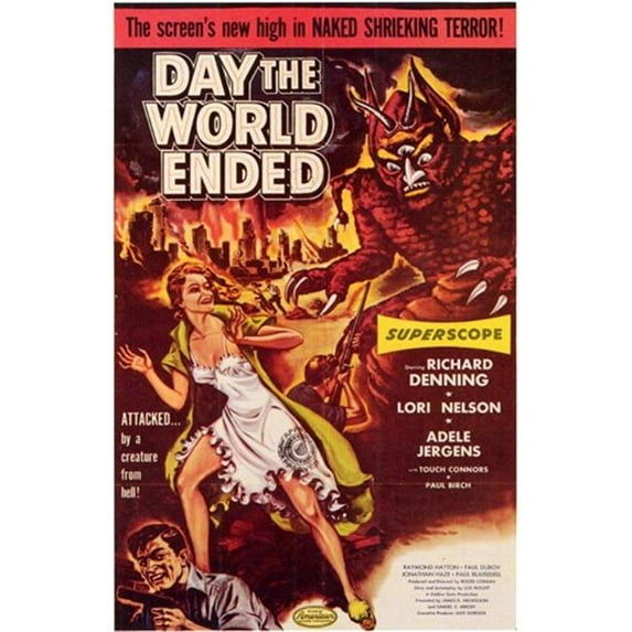 Posterazzi MOV198446 Day the World Ended Movie Poster - 11 x 17 in.
