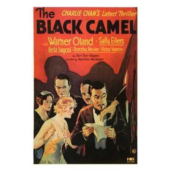 Posterazzi MOV198468 The Black Camel Movie Poster - 11 x 17 in.