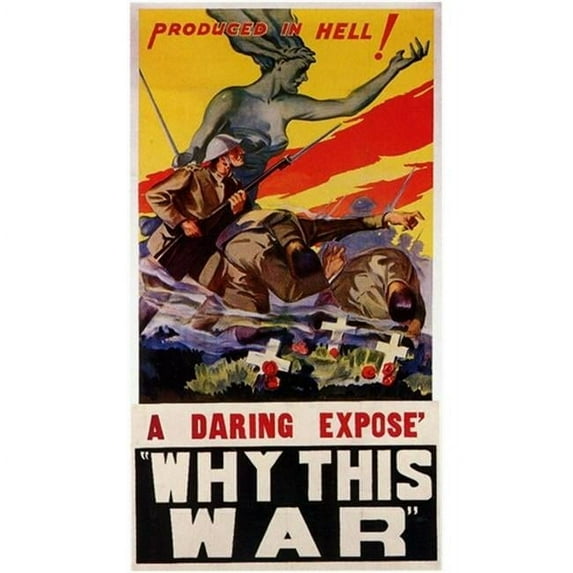 Posterazzi MOV198694 Why This War Movie Poster - 11 x 17 in.