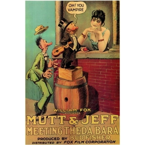 Posterazzi MOV199356 Meeting Theda Bara Movie Poster - 11 x 17 in.