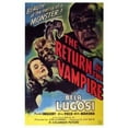 thumbnail image 1 of Posterazzi MOV199782 The Return of the Vampire Movie Poster - 11 x 17 in., 1 of 1