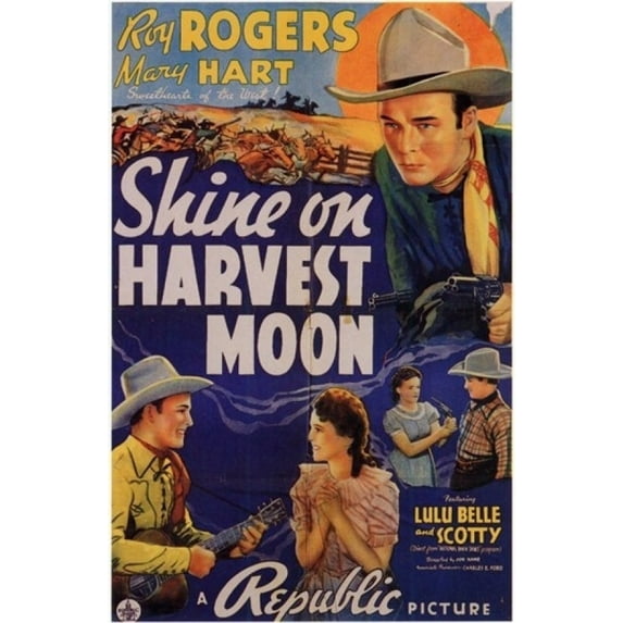 Posterazzi MOV199905 Shine on Harvest Moon Movie Poster - 11 x 17 in.