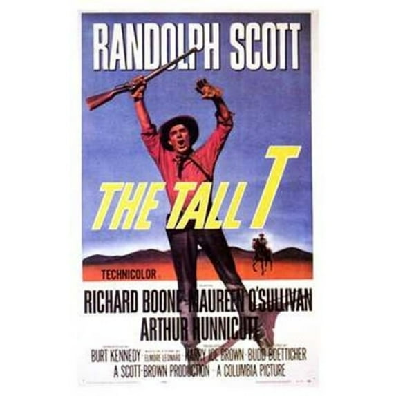 Posterazzi MOV200012 The Tall T Movie Poster - 11 x 17 in.