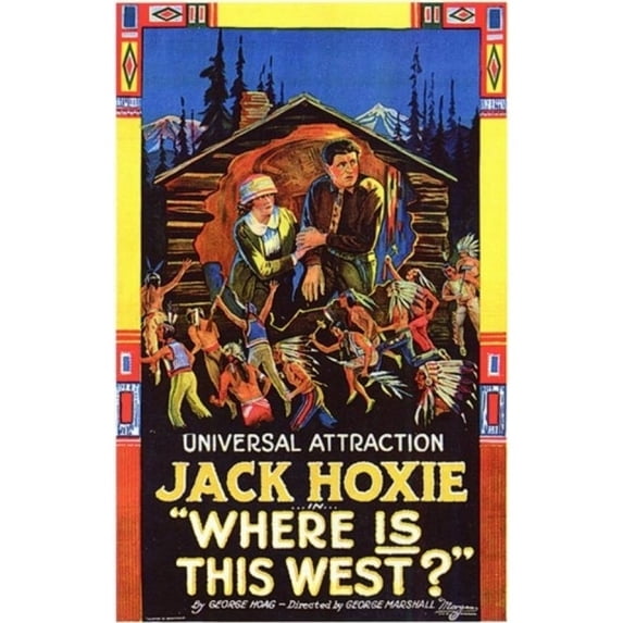 Posterazzi MOV200101 Where is This West Movie Poster - 11 x 17 in.