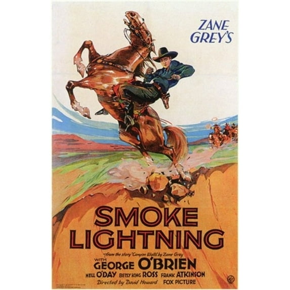 Posterazzi MOV200200 Smoke Lightning Movie Poster - 11 x 17 in.