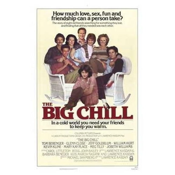 The Big Chill Movie Poster (11 x 17)