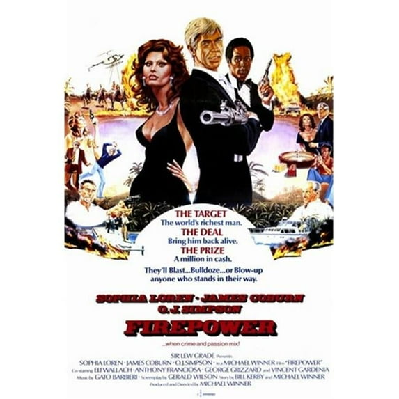 Posterazzi MOV203807 Firepower Movie Poster - 11 x 17 in.