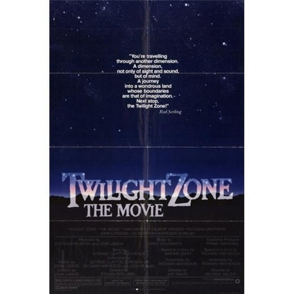 Posterazzi MOV205071 Twilight Zone the Movie Poster - 11 x 17 in.