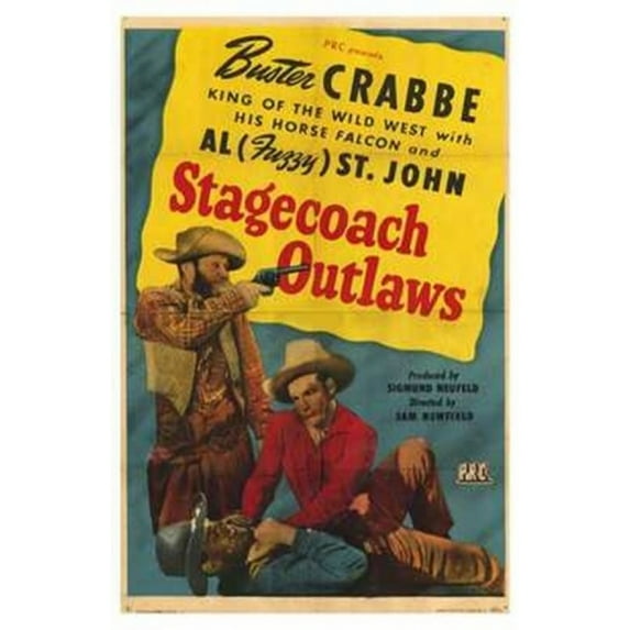 Posterazzi MOV208589 Stagecoach Outlaws Movie Poster - 11 x 17 in.
