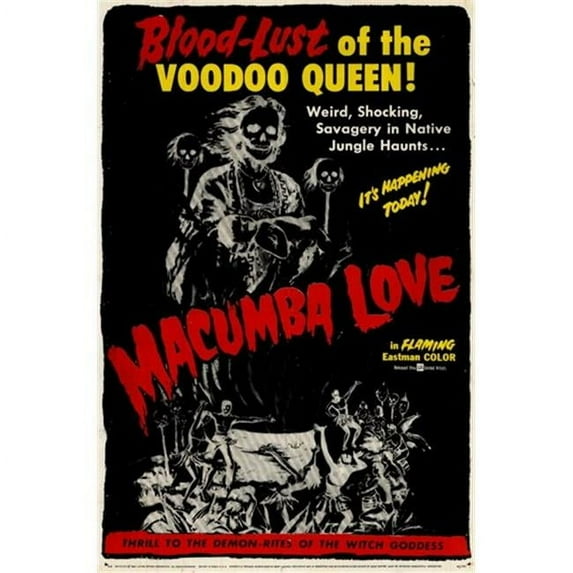 Posterazzi MOV209058 Macumba Love Movie Poster - 11 x 17 in.