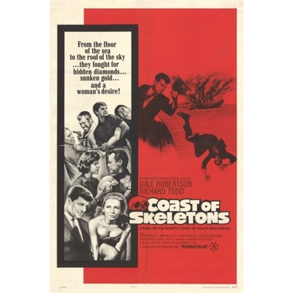Posterazzi MOV209132 The Coast of Skeletons Movie Poster - 11 x 17 in.
