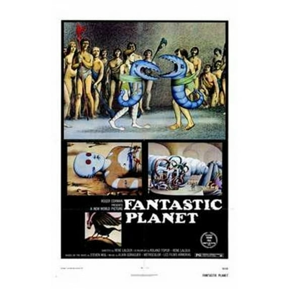 Posterazzi MOV209792 Fantastic Planet C.1973 Movie Poster - 11 x 17 in.
