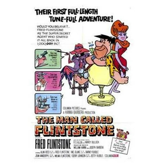 Posterazzi MOV209855 Man Called Flintstone Movie Poster - 11 x 17 in.