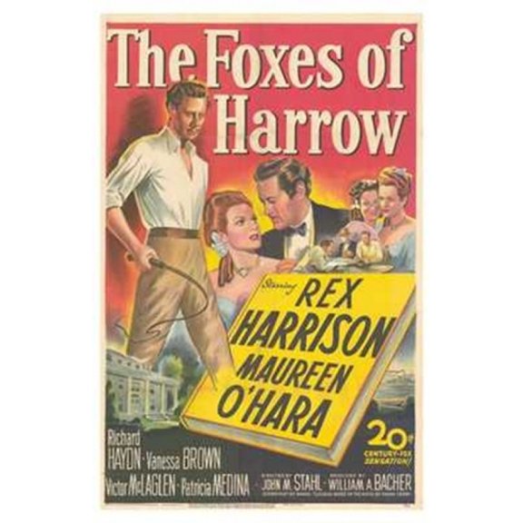 Posterazzi MOV209882 The Foxes of Harrow Movie Poster - 11 x 17 in.
