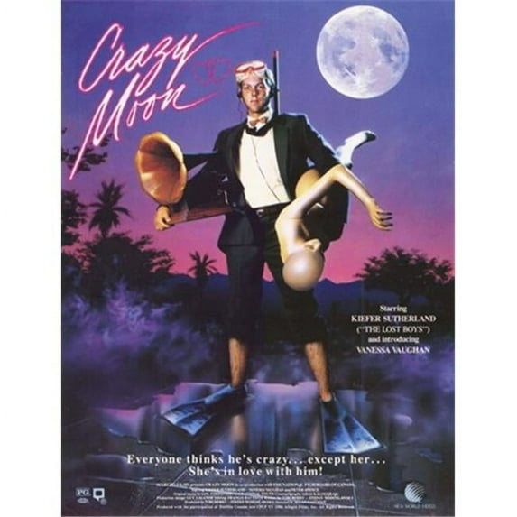 Posterazzi MOV210384 Crazy Moon Movie Poster - 11 x 17 in.