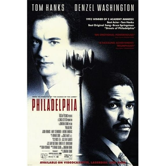 Posterazzi MOV210611 Philadelphia Movie Poster - 11 x 17 in.