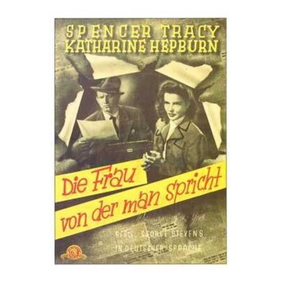 Posterazzi MOV212019 Woman of the Year Movie Poster - 11 x 17 in.