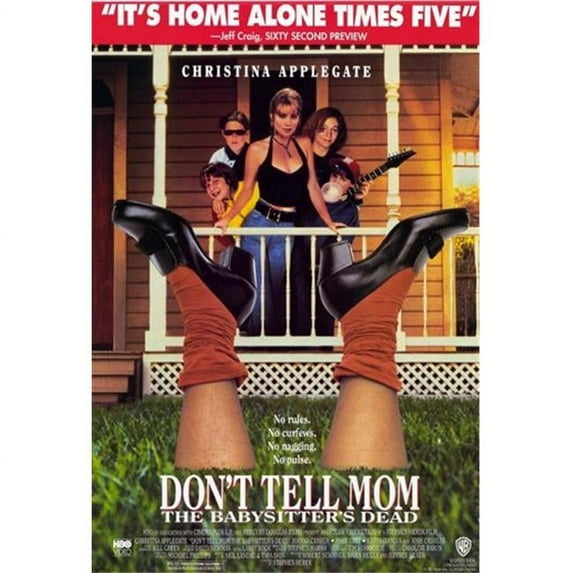 Posterazzi MOV213158 Dont Tell Mom the Babysitters Dead Movie Poster - 11 x 17 in.