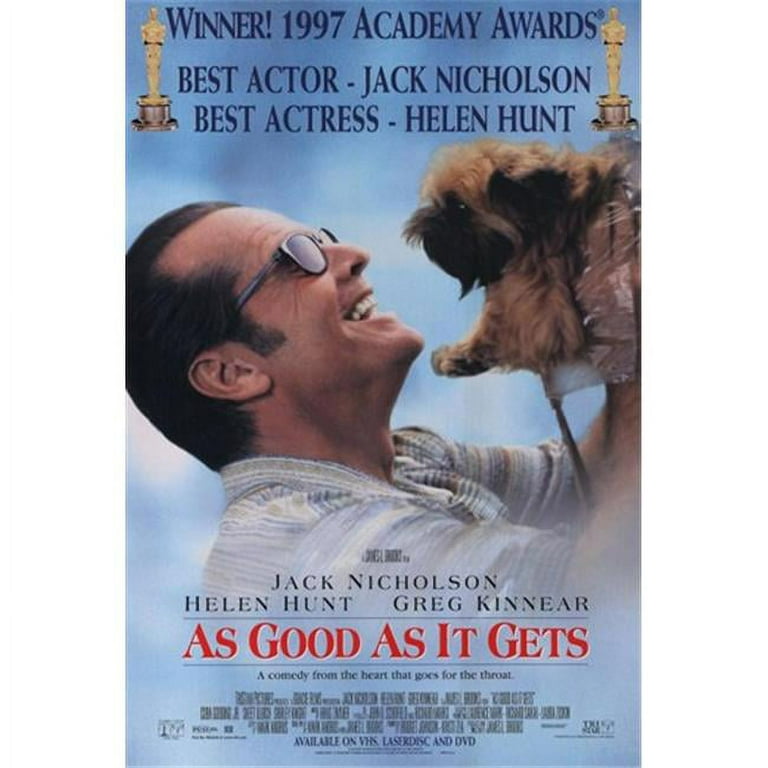 As Good As It Gets (1997) dvd movie cover