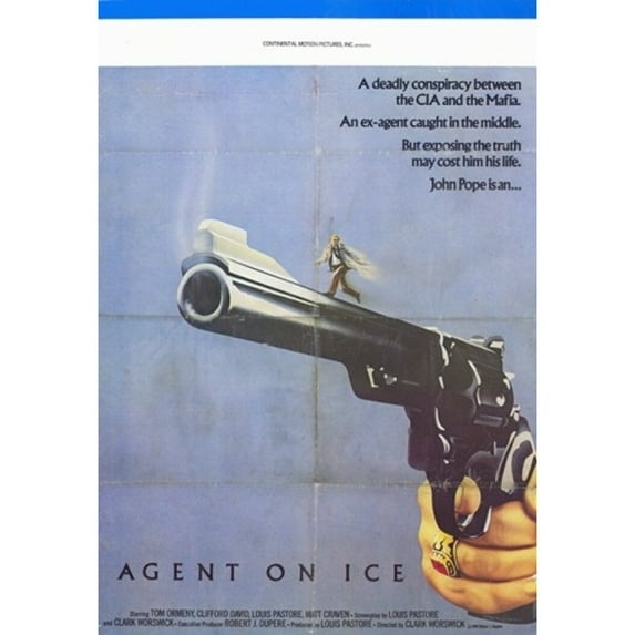 Posterazzi MOV216168 Agent on Ice Movie Poster - 11 x 17 in.