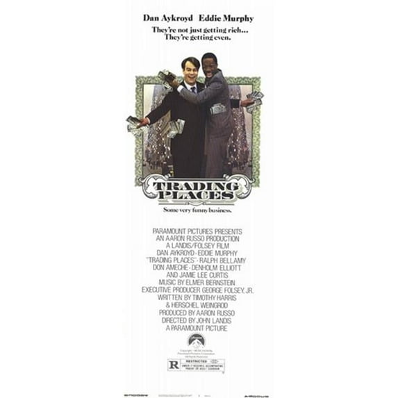 Posterazzi MOV221741 Trading Places Movie Poster - 11 x 17 in.