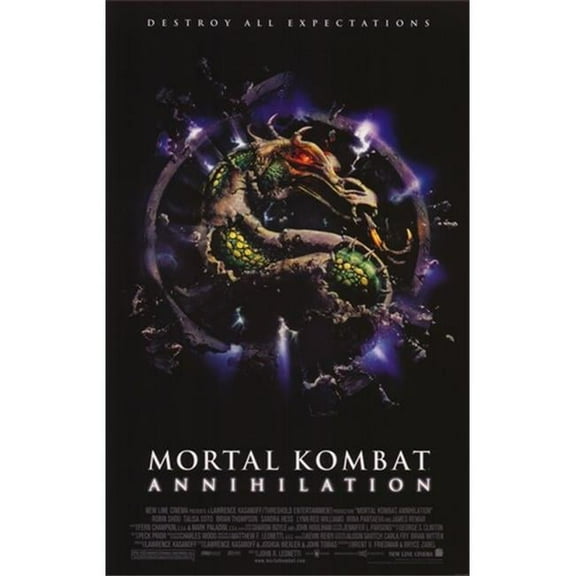 Posterazzi MOV221774 Mortal Kombat 2 Annihilation Movie Poster - 11 x 17 in.