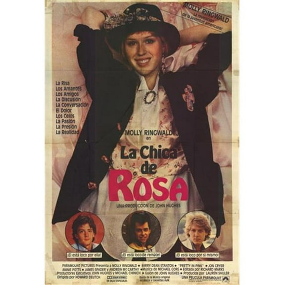 Posterazzi MOV228071 Pretty in Pink Movie Poster - 11 x 17 in.