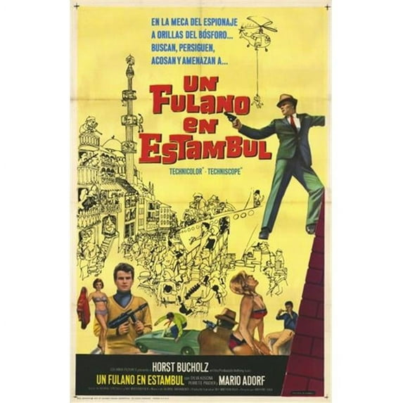 Posterazzi MOV228101 That Man in Istanbul Movie Poster - 11 x 17 in.