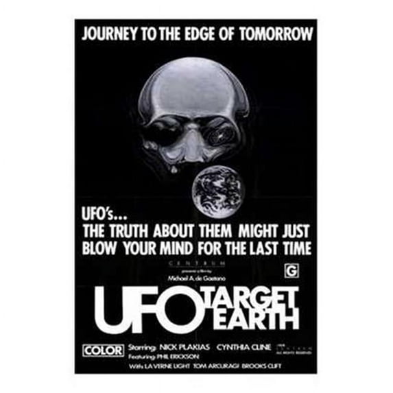 Posterazzi MOV230397 Ufo Target Earth Movie Poster - 11 x 17 in.