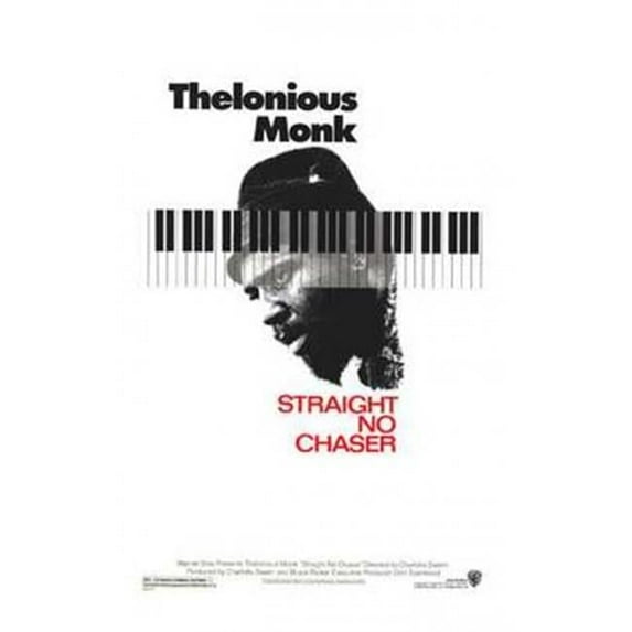 Posterazzi MOV230649 Thelonious Monk Straight No Chaser Movie Poster - 11 x 17 in.