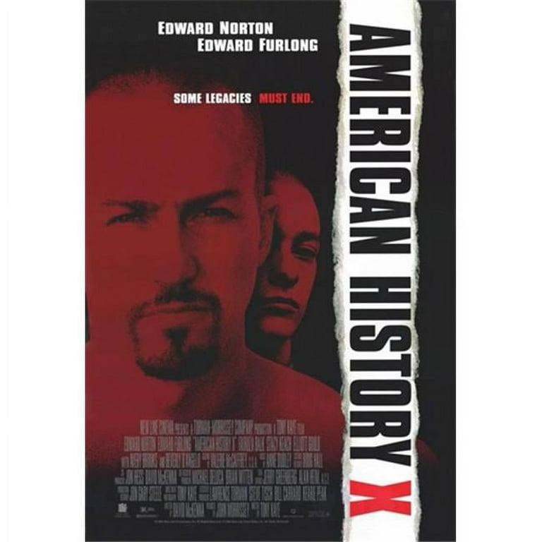 Posterazzi MOV232148 American History x Movie Poster - 11 x