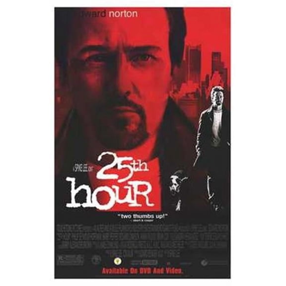 Posterazzi MOV232326 25th Hour Movie Poster - 11 x 17 in.