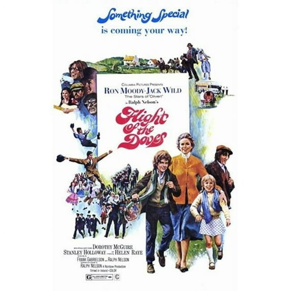 Posterazzi MOV232568 Flight of the Doves Movie Poster - 11 x 17 in.