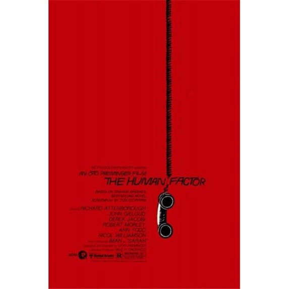 Posterazzi MOV232860 Human Factor Movie Poster - 11 x 17 in.