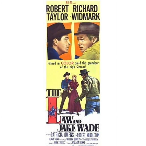 Posterazzi MOV232888 Law & Jake Wade Movie Poster - 11 x 17 in.
