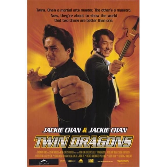 Posterazzi MOV232984 Twin Dragons Movie Poster - 11 x 17 in.
