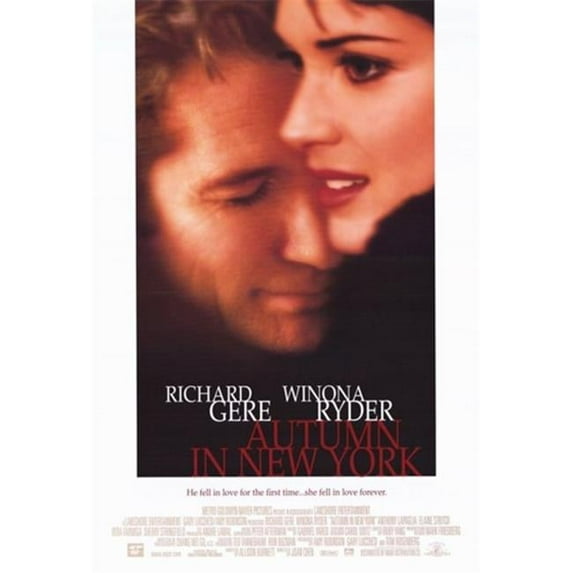 Posterazzi MOV233091 Autumn in New York Movie Poster - 11 x 17 in.