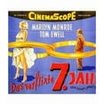 thumbnail image 1 of Posterazzi MOV242205 The Seven Year Itch Movie Poster - 11 x 17 in., 1 of 1