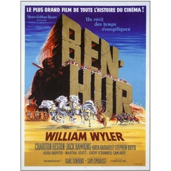Posterazzi MOV242246 Ben Hur Movie Poster - 11 x 17 in.