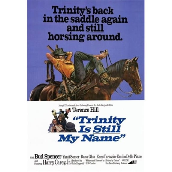 Posterazzi MOV243187 Trinity is Still My Name Movie Poster - 11 x 17 in.