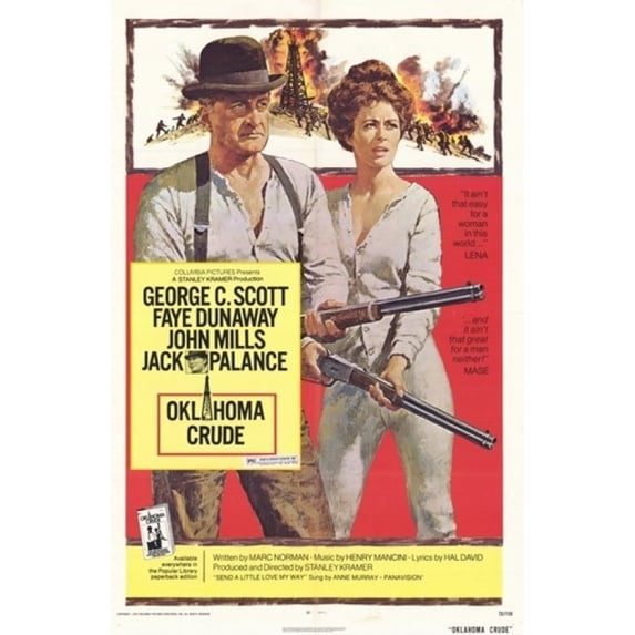 Posterazzi MOV243771 Oklahoma Crude Movie Poster - 11 x 17 in.