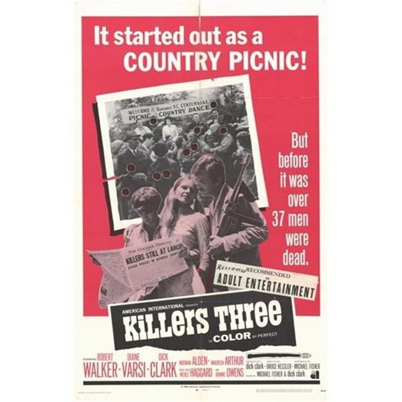 Posterazzi MOV249420 Killers Three Movie Poster - 11 x 17 in.