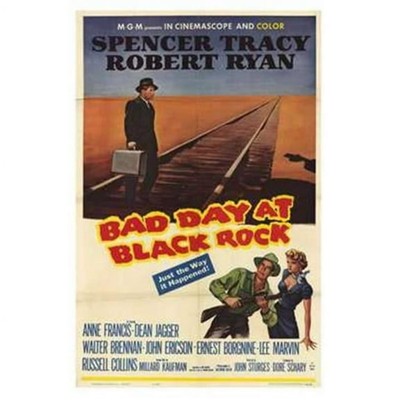 Posterazzi MOV250284 Bad Day at Black Rock Movie Poster - 11 x 17 in.