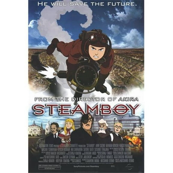 Posterazzi MOV250372 Steamboy Movie Poster - 11 x 17 in.