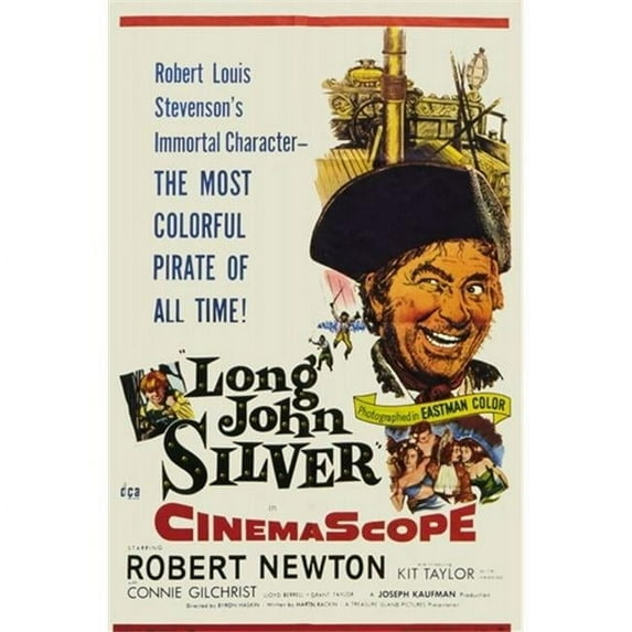 Posterazzi MOV250862 Long John Silver Movie Poster - 11 x 17 in.