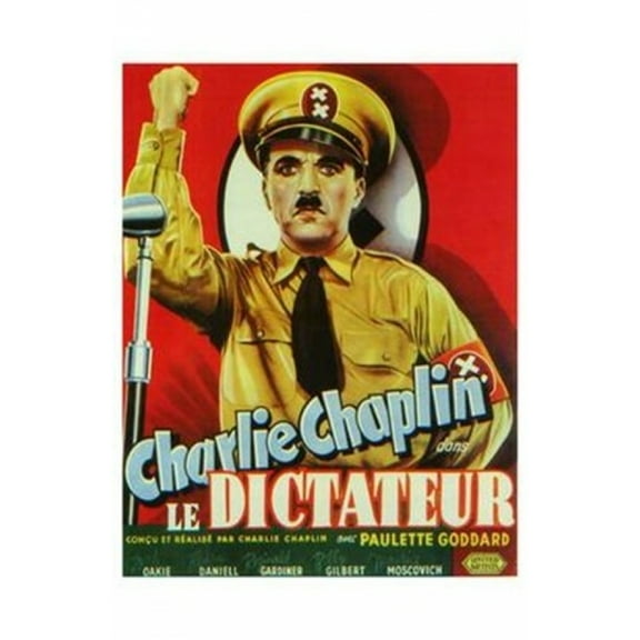 Posterazzi MOV253220 The Great Dictator Movie Poster - 11 x 17 in.