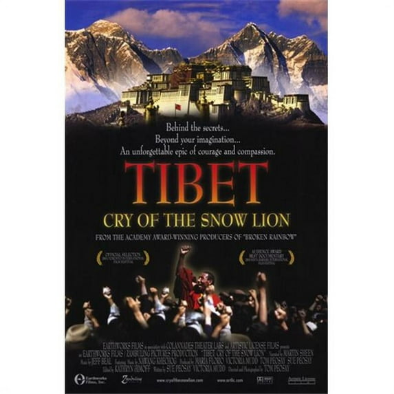 Posterazzi MOV253783 Tibet Cry of the Snow Lion Movie Poster - 11 x 17 in.