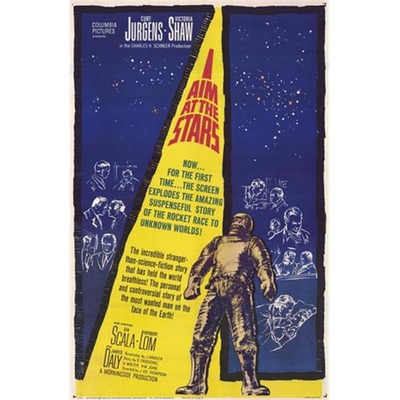 Posterazzi MOV254020 I Aim at the Stars Movie Poster - 11 x 17 in.