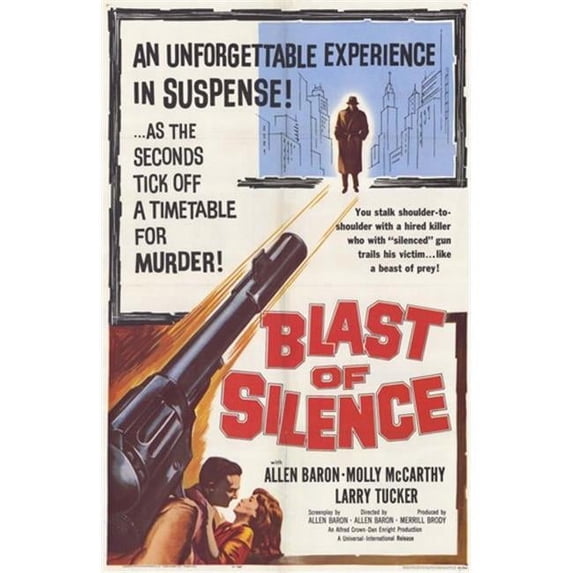 Posterazzi MOV254178 Blast of Silence Movie Poster - 11 x 17 in.